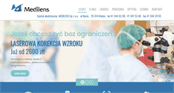 Desktop Screenshot of medilens.pl